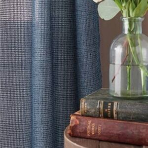 Bedeck 1951 Indigo Light-filtering Curtains (pair)
